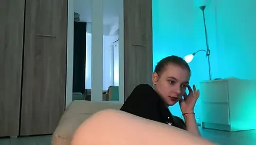 Fingering pussy and anal. Nipple clamps with jucielussie