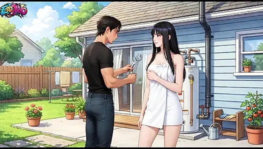 I Fucked My Girlfriend's Stepsister (19) While She Was Watching Hentai Anime