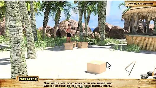 Lewd Island #6 - who does not enjoy two woman at once