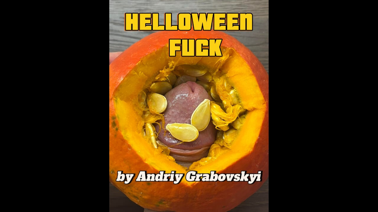 A guy fucked a pumpkin for Halloween