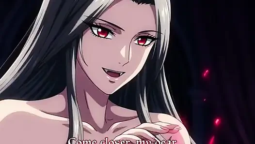 Eine lesbische vampirkönigin transformiert eine schöne junge frau