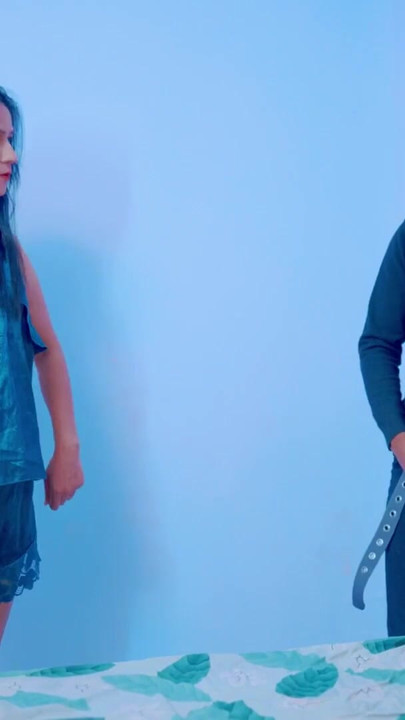 Sexy bhabhi caught her devar while he was masturbating with her bra | Clip 1