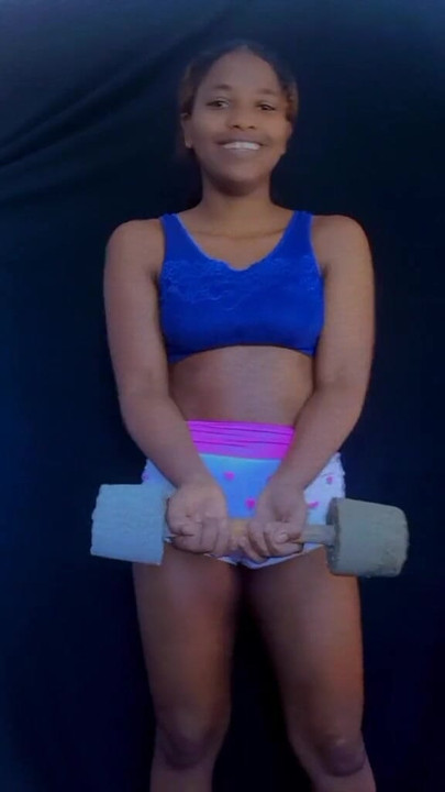 Captivating moment from "Your sexy brunette comes with new interesting activities"