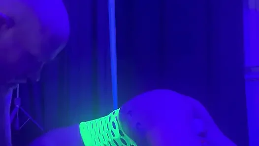 Sneaking Slut Takes Huge Cock