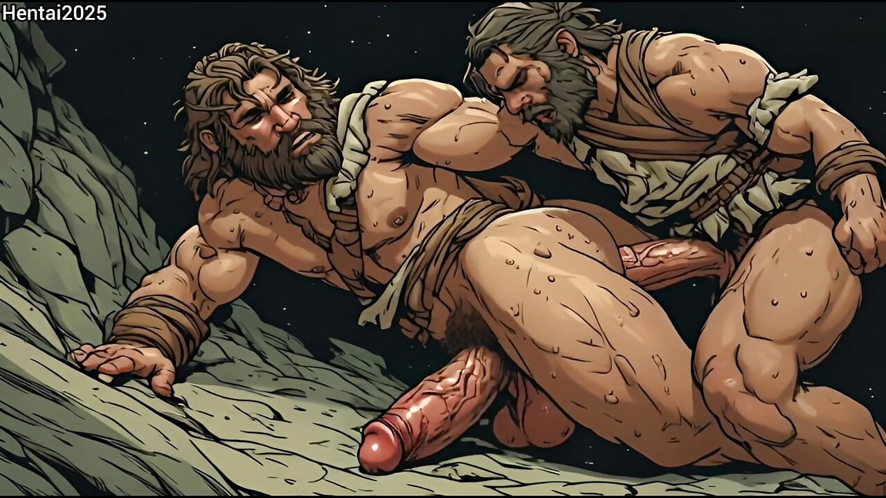 Cavemen anal compilación de Homo Erectus dibujos animados hentai