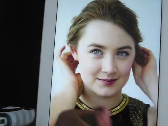 Cum on Saoirse Ronan - april 2014