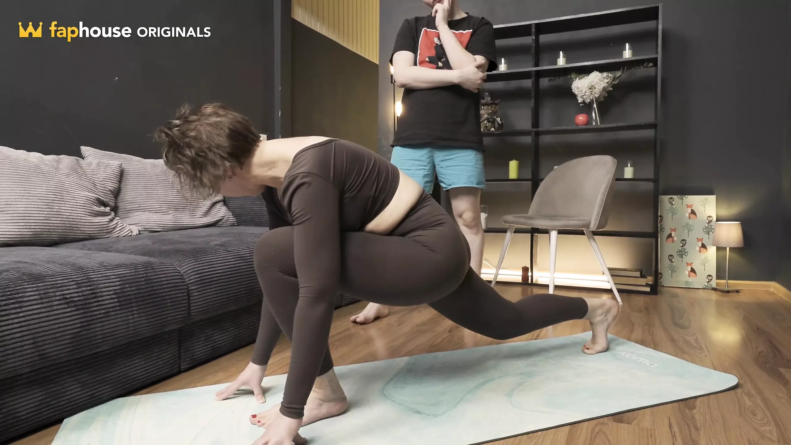 Madura fitness trainer recebendo gozada