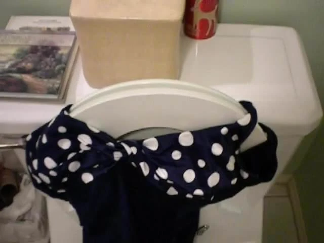 Sluts bathing suit gets ruined