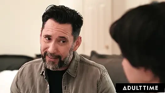 ADULT TIME - Virgin Boy Teams Up With Stepdad To Fuck Horny Blindfolded Stepmom Dana Vespoli