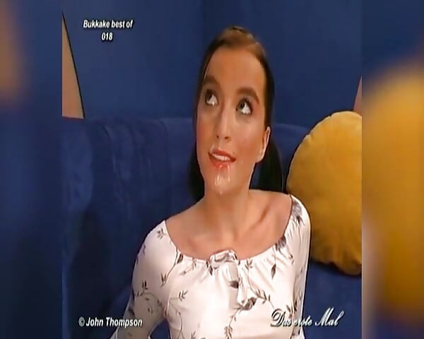 Bukkake Best of: Sluts Get Their Mouths and Faces Drenched in Cum