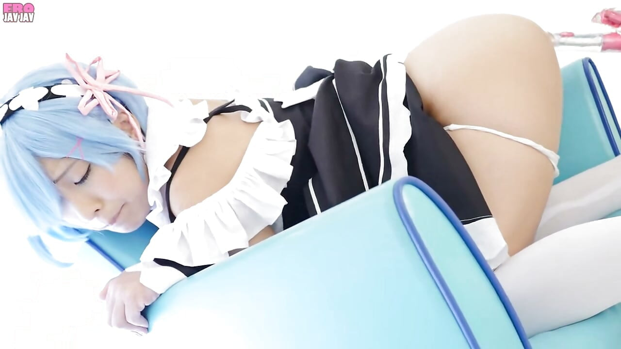 Japanese Anime Cosplay Rem -