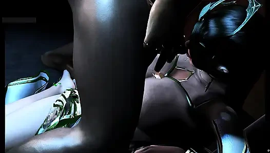 Перепрограммированное для похоть: режим 3D девушки - 3D-анимация, хентай