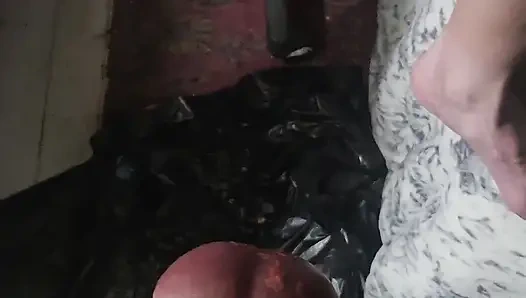 Goode Girl Flogging Balls by Candle Light Pt2