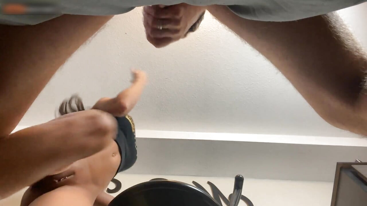 Squirting Barstool Creampie Hot Sex