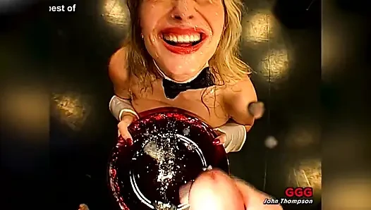 Ggg Джон Томпсон - Мелани Спермахешен, Залитая Спермой Блондинка