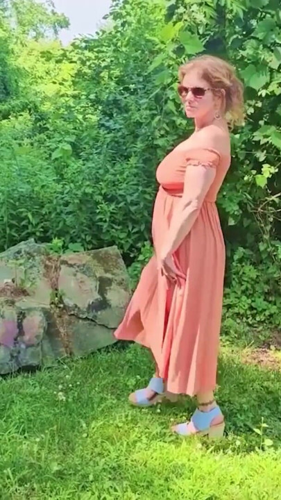 HOT MOMMY ONLYFAN Video Content BIG TIT Backyard Peek COMPILATION | Clip 1