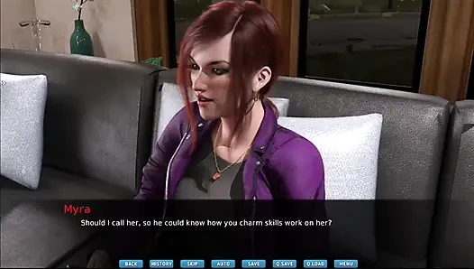 Связанная для ублажания No3 - Йоханнес наблюдал, как Юлия вздремается в сексуальных ночных.