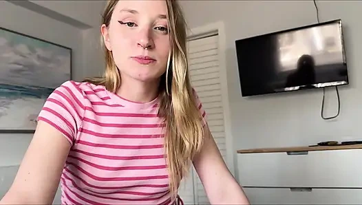 Tomboy Step Daughter Tries Anal - Abbie Sykes - Anal Therapy - Alex Adams