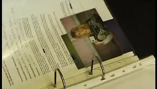 Spex brunette sucking cock and getting doggystyled in pov