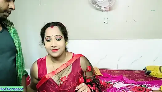 Seks threesome istri hot india! dengan Audio Desi yang Jernih
