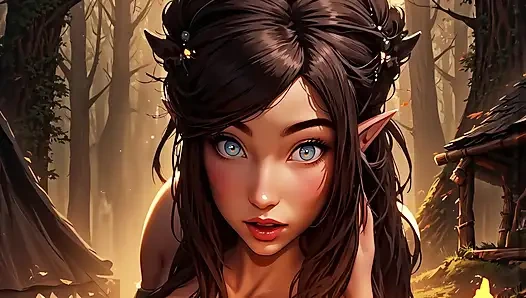 Thessia and the Hunter PART 2 Eye Contact