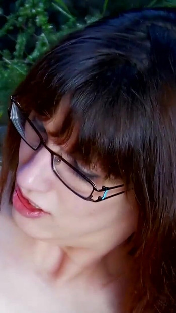 Memorable moment from "Photoshoot with innocent voyeur girl ends in dick ride"