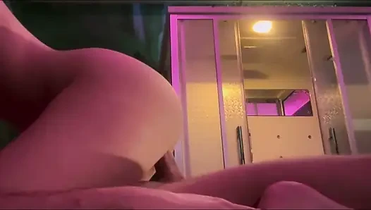Public Shower Tease at the Spa