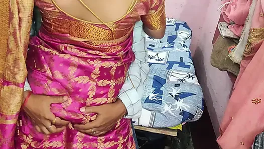 First Time Sex With My Teen Stepsister in Saree - I Fuck Virgin Desi Stepsister in Home