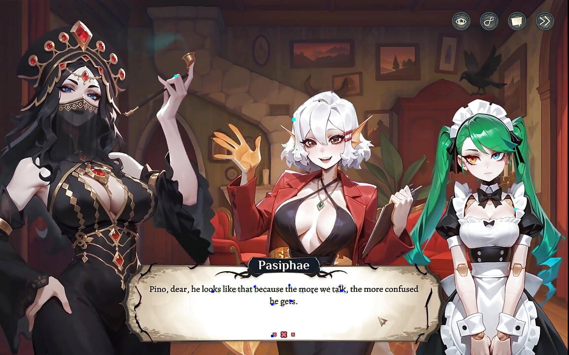 Hotel Tales SPOOKY HENTAI Game Ep.5 GHOST bartender is TEASING COWGIRL style !