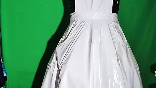 Layered PVC Breathplay with Bonnet over Hood