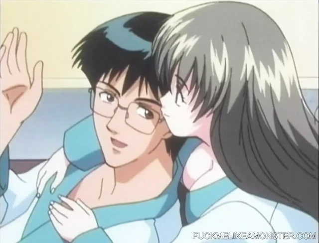 Busty japanese anime teen takes hard dick