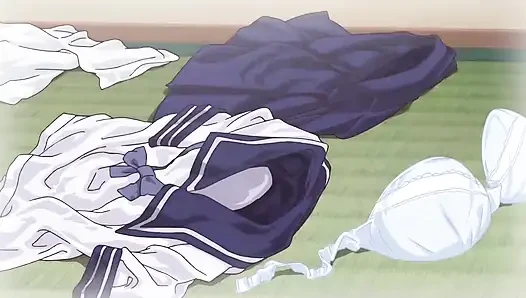 3d hot cheers leader stepsisters threesome with their big cocked stepbro...