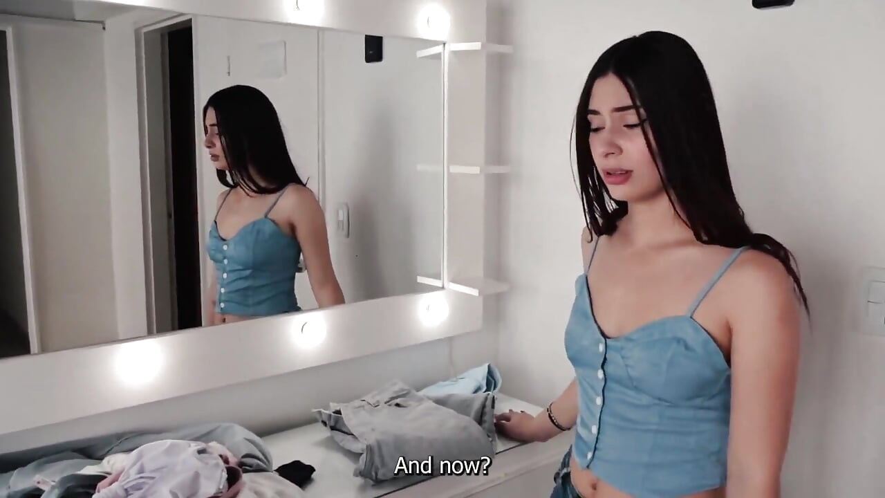 Eu molhei meu jeans com xixi quando experimento roupas