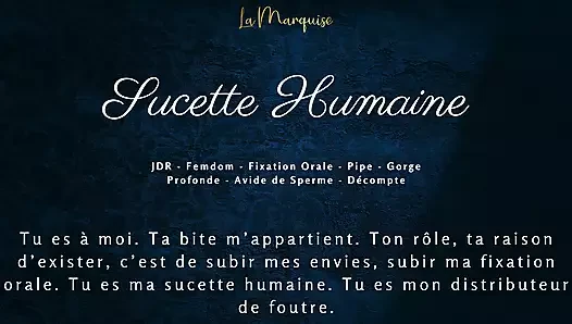I'm hungry for your cock - french audio porn cum play