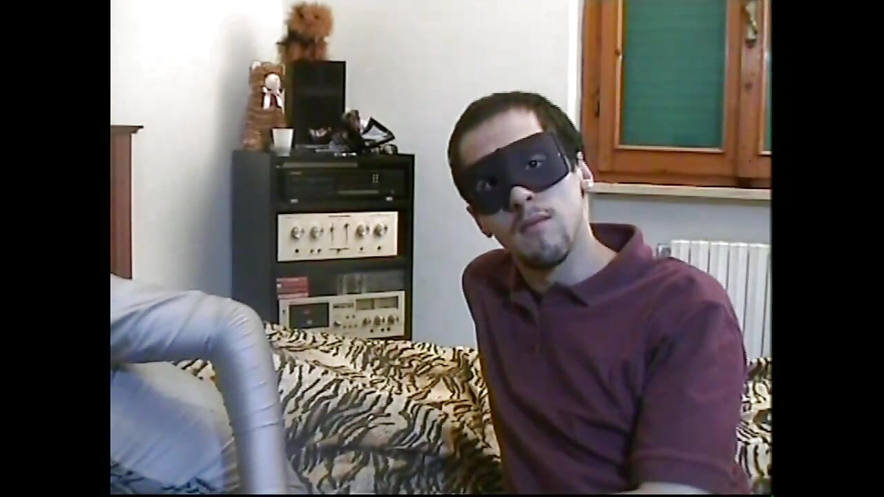 Masked MILF with Hairy Pussy Fucked and Cummed on Ass by Huge Amateur Cock