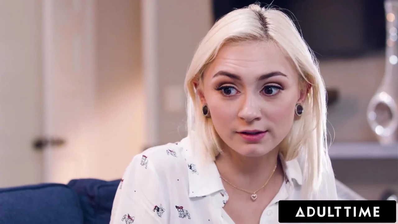 ADULT TIME - Babysitter Chloe Temple Gets Caught Masturbating While On The Phone With Her Boyfriend