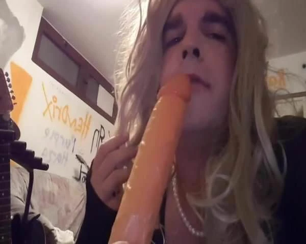 CD Slut Amber Deep Throat Dildo
