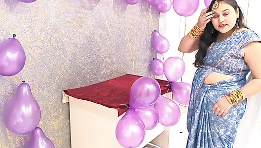 Neujahrsfeier mit rosser fero schokoladenkuchen