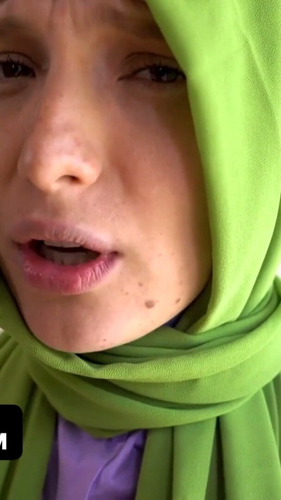 Inexperienced Arab Teen Lets Her Best Friend Cover Her Hijab With Love After A Passionate Sex Session | Clip 1