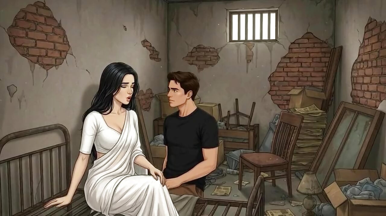 家庭主婦和他的男友在家裡沒人