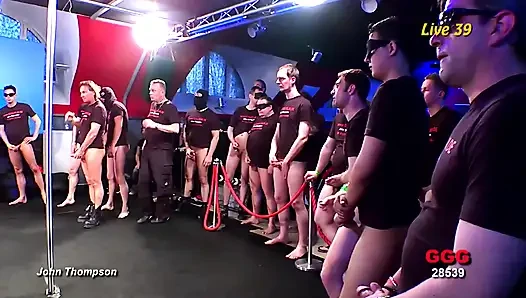 Hard Gangbang Action: Pornstar Fucked and Squirted by Five Men