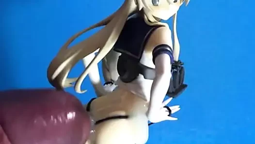 Kancolle shimakaze figürü bukkake