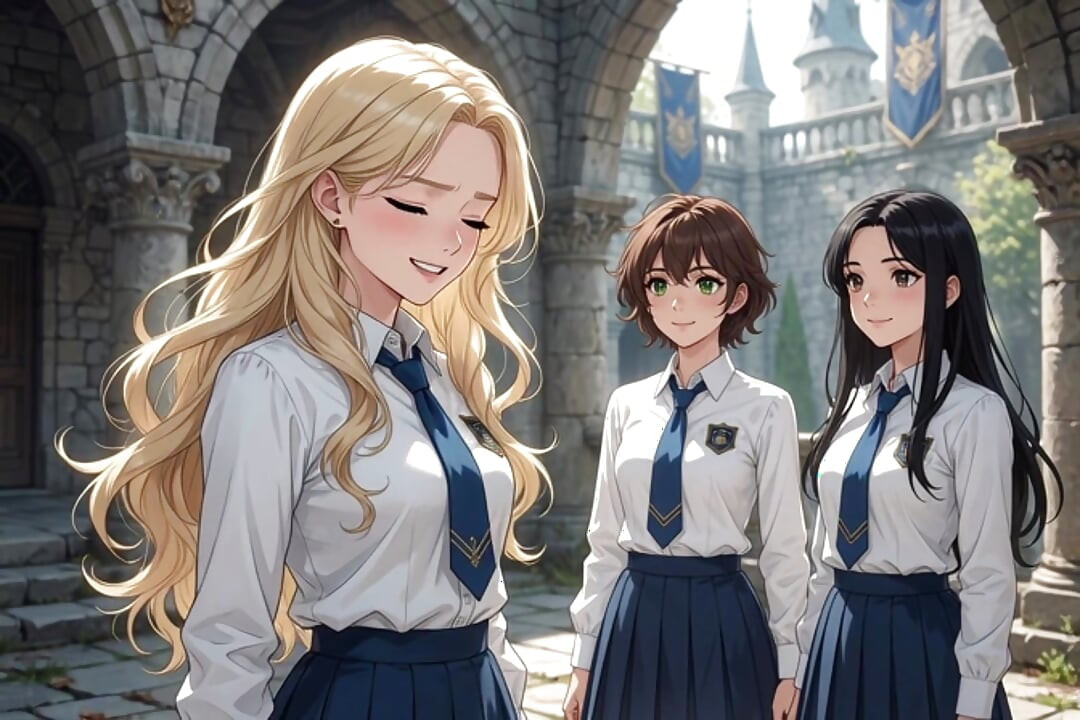 Magic School Rejects Virgins – Her Roommate Used a Spell to Fix It (AI Generated)