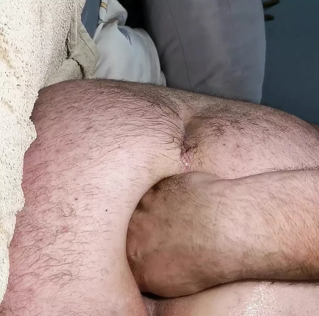 Fucking and fisting my gaping hole