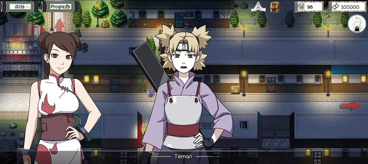 Kunoichi Trainer - Naruto Trainer v0.23.1 Part 126 Girls Party Strip and Sex Poker! by Loveskysan6