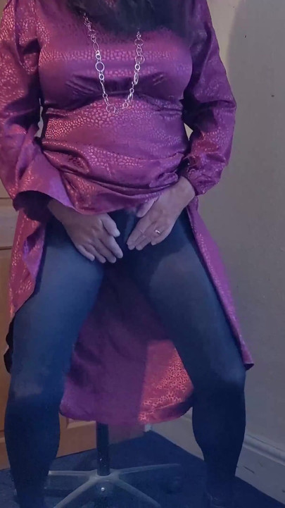 Memorable moment from "Cum in Tights"