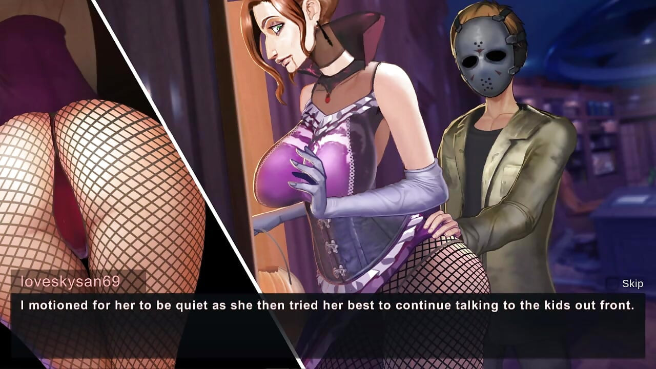 Taffy Tales 26. rész Halloween különleges dögös milf jelmezek, Loveskysan69