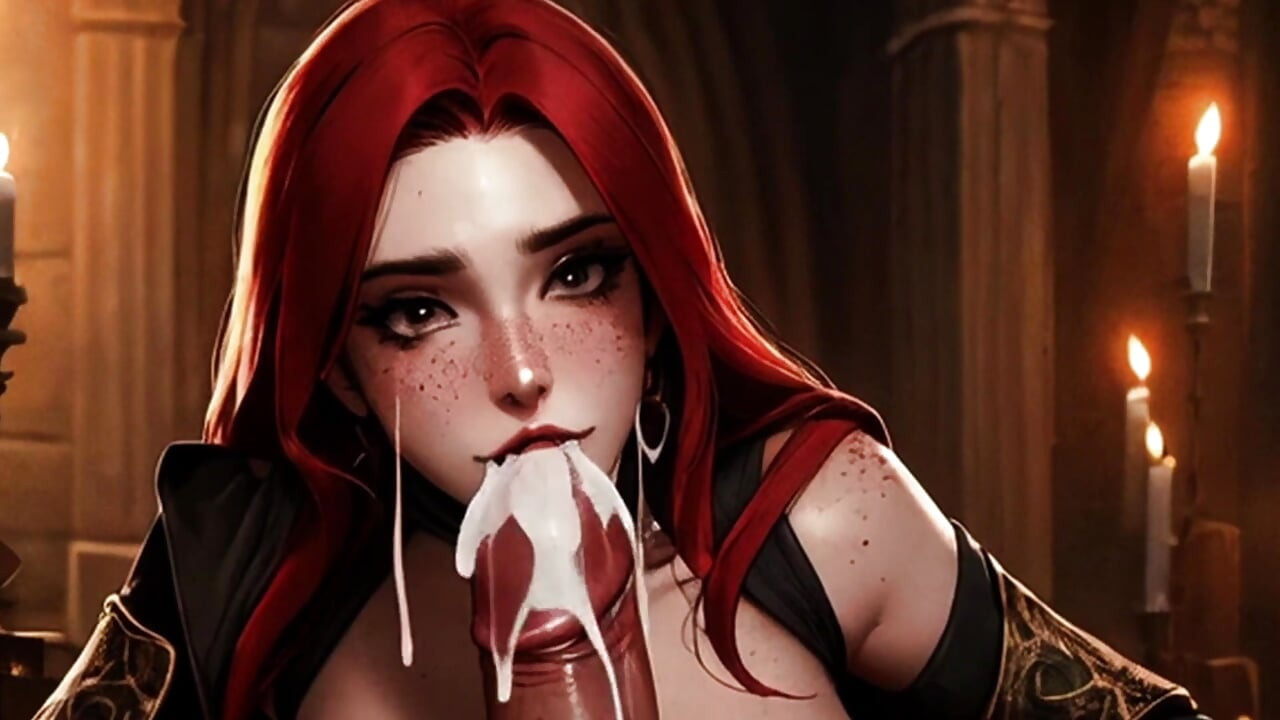 İri göğüslü beyaz kaltaklar büyük siyah Müslüman savaşçı yarağa tapıyor