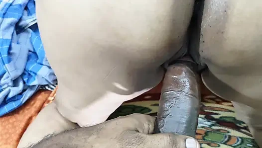 While My Stepmother Was Drinking Water, I Went There, Pulled Her Saree, and Had Sex with Her.