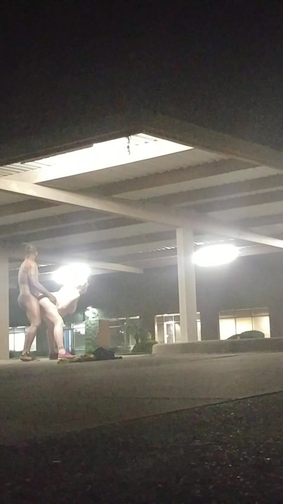 Risky sex in an empty parking lot! | Clip 1